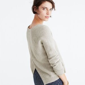 Madewell Province Cross-Back Pullover Sweater